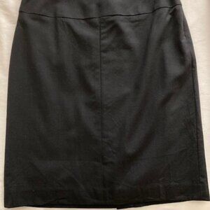 Banana Republic Black Classic Pencil Skirt Size 4Petite